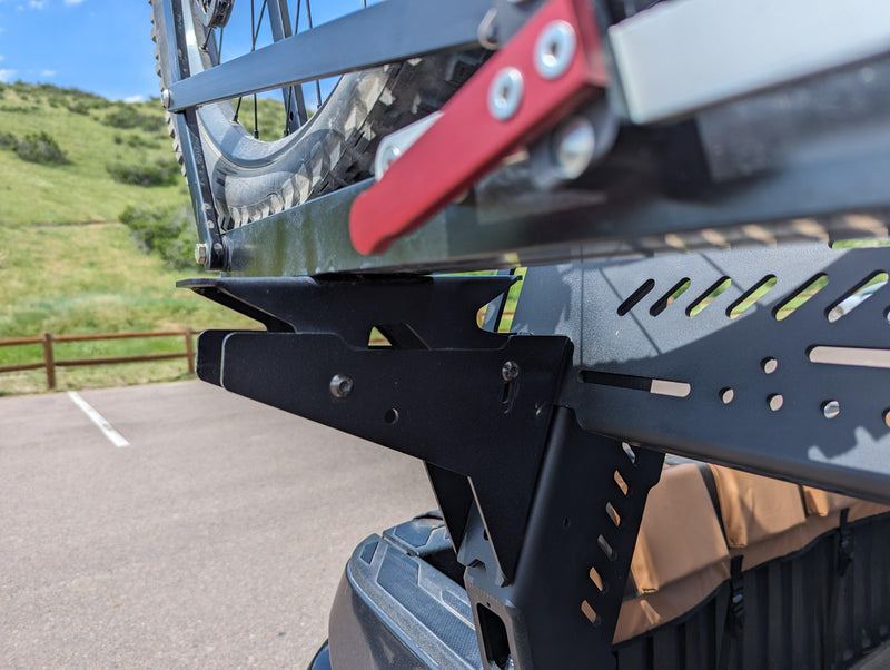 Load image into Gallery viewer, BIKE BR (Bed Rack) Mount V2-Brackets-upTOP Overland-upTOP Overland