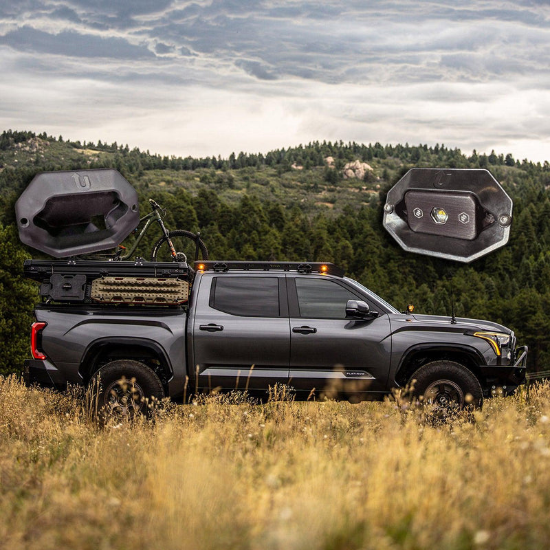 Load image into Gallery viewer, Four Pack rackLIGHT White/Amber with Qty 4 scenePODS-Lighting-upTOP Overland-upTOP Overland