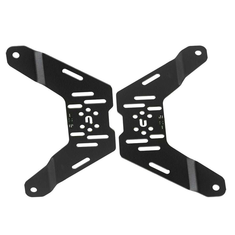 Load image into Gallery viewer, TracMOUNT Maxtrax Mount black machined aluminum recovery board mounting plates