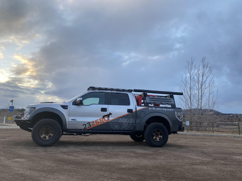 Load image into Gallery viewer, Alpha Ford F-150 (2009-2021) / Raptor (GEN 1 &amp; 2) SuperCrew Roof Rack-Overland Roof Rack-upTOP Overland-upTOP Overland
