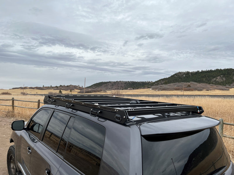 Load image into Gallery viewer, Alpha Toyota Land Cruiser 200 7th Generation Roof Rack (2007-2021)-Overland Roof Rack-upTOP Overland-upTOP Overland
