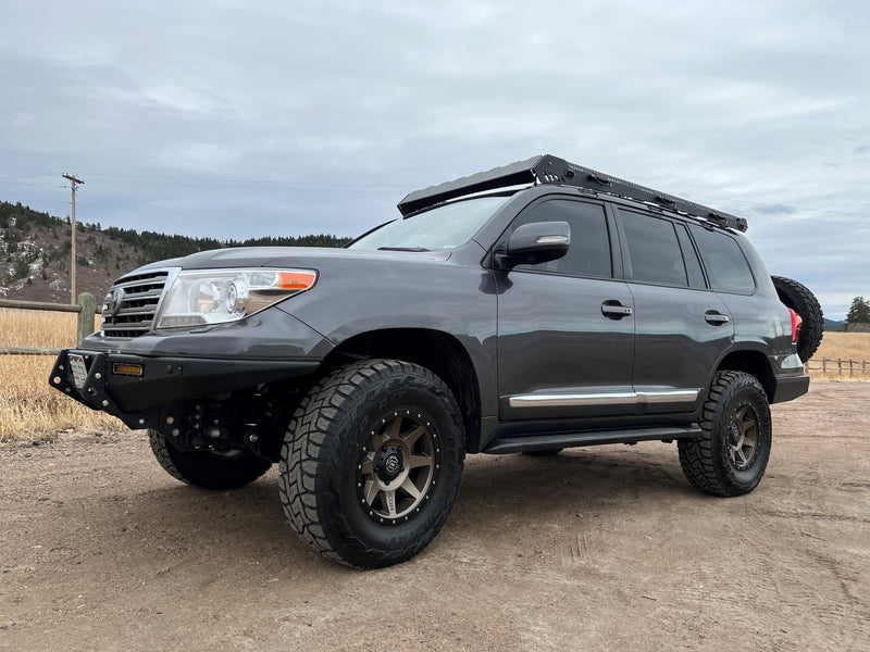 Load image into Gallery viewer, Alpha Toyota Land Cruiser 200 7th Generation Roof Rack (2007-2021)-Overland Roof Rack-upTOP Overland-upTOP Overland
