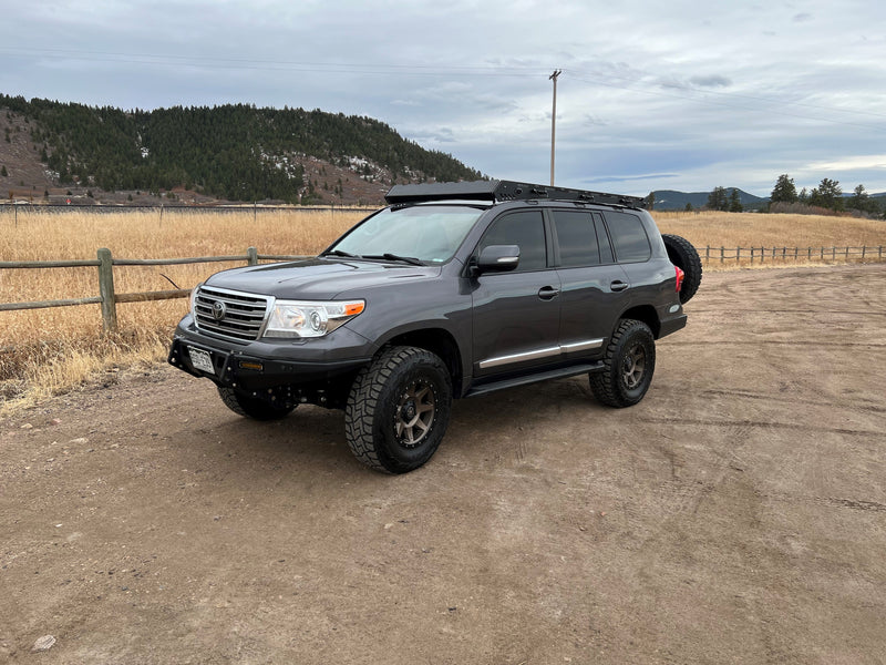 Load image into Gallery viewer, Alpha Toyota Land Cruiser 200 7th Generation Roof Rack (2007-2021)-Overland Roof Rack-upTOP Overland-upTOP Overland
