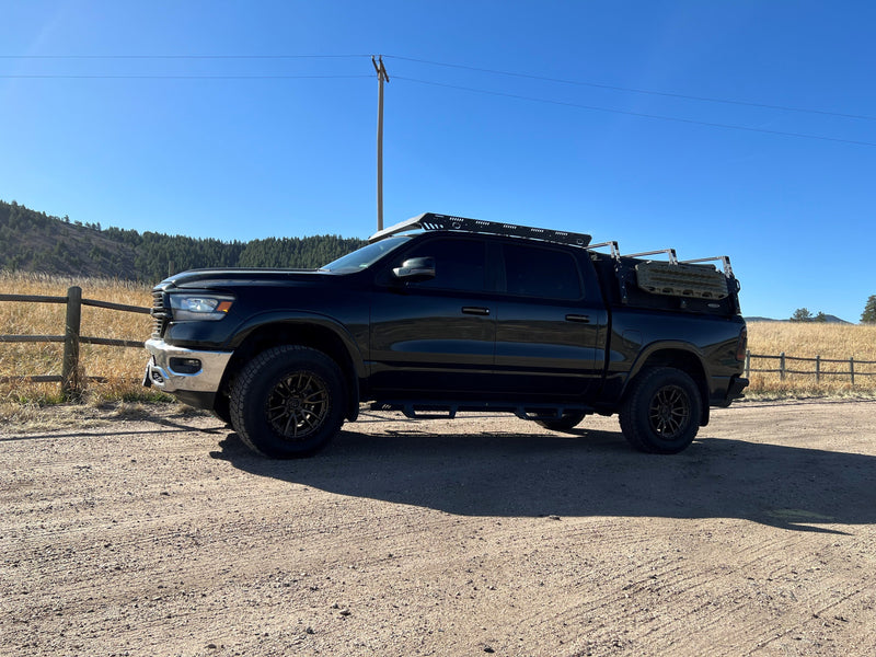 Load image into Gallery viewer, Bravo RAM 1500 Roof Rack (5th Gen - 2019+) *CREW CAB*-Overland Roof Rack-upTOP Overland-upTOP Overland
