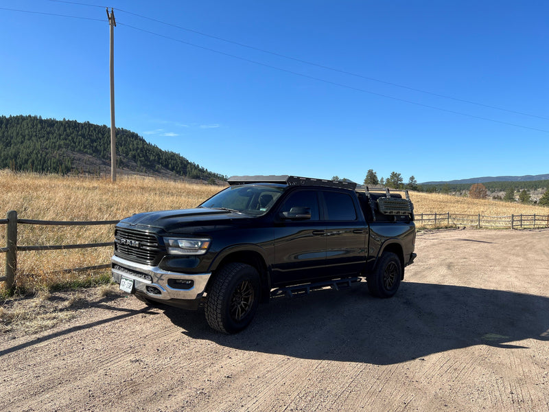 Load image into Gallery viewer, Bravo RAM 1500 Roof Rack (5th Gen - 2019+) *CREW CAB*-Overland Roof Rack-upTOP Overland-upTOP Overland
