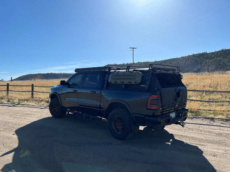 Load image into Gallery viewer, Bravo RAM 1500 Roof Rack (5th Gen - 2019+) *CREW CAB*-Overland Roof Rack-upTOP Overland-upTOP Overland
