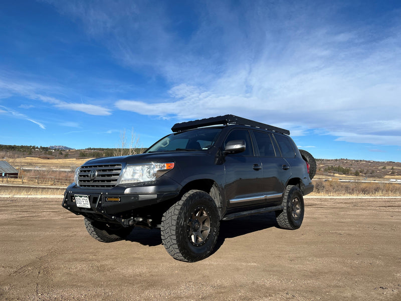 Load image into Gallery viewer, Bravo Toyota Land Cruiser 200 7th Generation Roof Rack (2007-2021)-Overland Roof Rack-upTOP Overland-upTOP Overland
