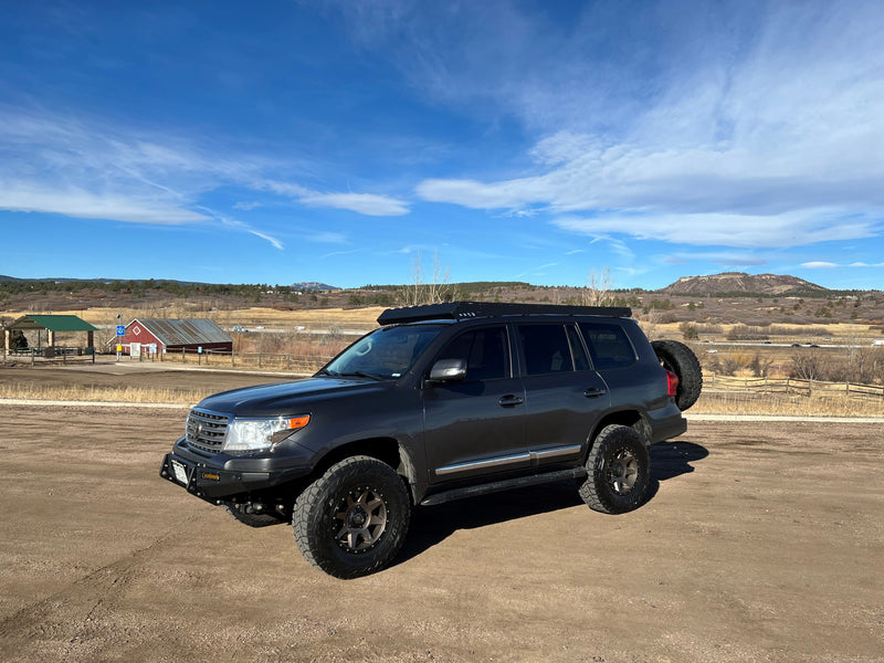 Load image into Gallery viewer, Bravo Toyota Land Cruiser 200 7th Generation Roof Rack (2007-2021)-Overland Roof Rack-upTOP Overland-upTOP Overland
