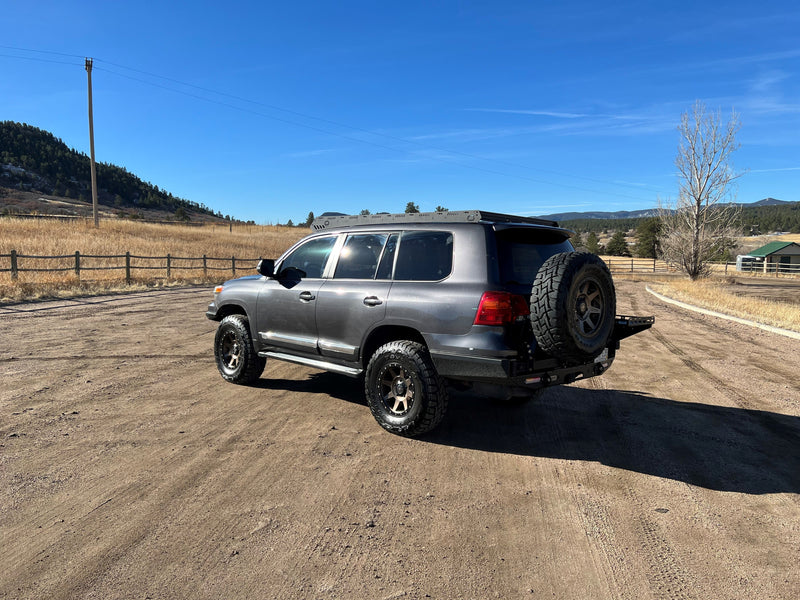 Load image into Gallery viewer, Bravo Toyota Land Cruiser 200 7th Generation Roof Rack (2007-2021)-Overland Roof Rack-upTOP Overland-upTOP Overland
