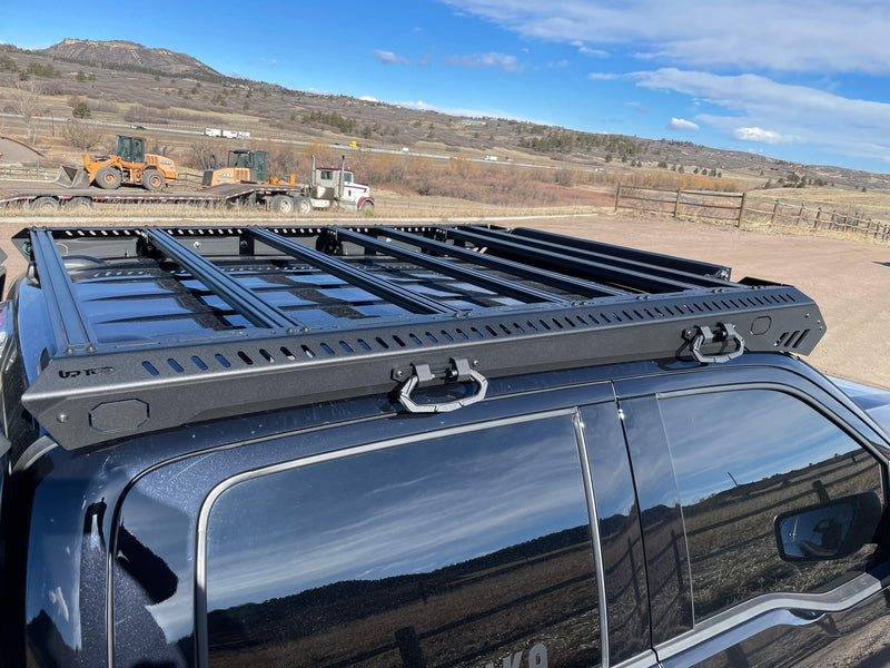 Load image into Gallery viewer, Zulu Ford F-150 (2022+) / Raptor (GEN 3) SuperCrew Roof Rack-Overland Roof Rack-upTOP Overland-upTOP Overland
