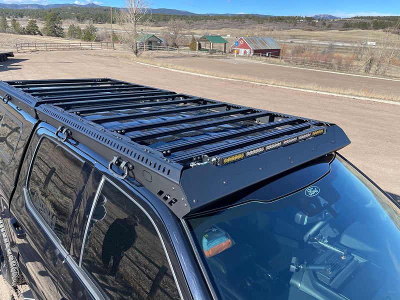 Load image into Gallery viewer, Zulu Ford F-150 (2022+) / Raptor (GEN 3) SuperCrew Roof Rack-Overland Roof Rack-upTOP Overland-upTOP Overland
