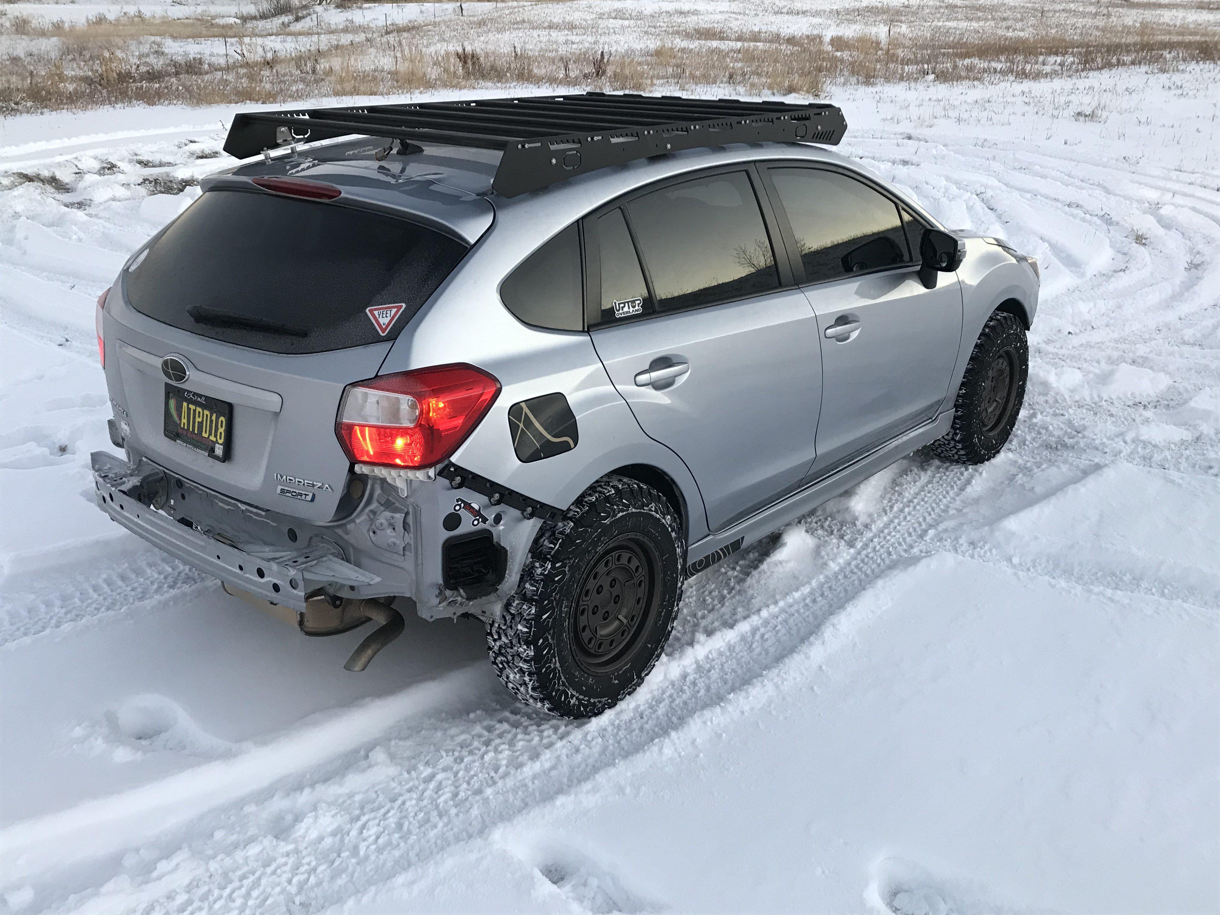 2014 subaru crosstrek online roof rack