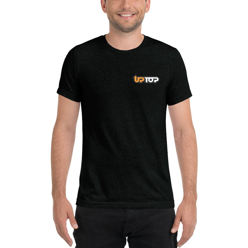 Load image into Gallery viewer, upTOP 2023 Crew Tee-Printful-Solid Black Triblend-upTOP Overland
